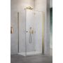 Radaway NES 6 Brushed Gold KDJ B 100251009901R drzwi prysznicowe 100 cm składane złoty szczotkowany/szkło przezroczyste zdj.1