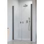 Radaway NES 6 Brushed GunMetal DWD 100270909201 drzwi prysznicowe 90 cm uchylne gunmetal szczotkowany/szkło przezroczyste zdj.1