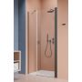 Radaway NES 6 Brushed GunMetal DWS I 100281109201R drzwi prysznicowe 110 cm uchylne nikiel szczotkowany/szkło przezroczyste zdj.1