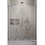 Radaway Furo GunMetal DWD 101083889201  drzwi prysznicowe 38.8 cm rozsuwane gunmetal szczotkowany/szkło przezroczyste zdj.1