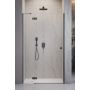 Radaway Essenza Brushed GunMetal DWJ 13850129201L drzwi prysznicowe 80 cm uchylne szczotkowany/szkło przezroczyste zdj.1