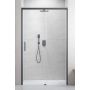 Radaway Idea Brushed GunMetal DWJ 3870189201R drzwi prysznicowe 140 cm rozsuwane gunmetal szczotkowany/szkło przezroczyste zdj.1