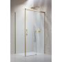 Radaway Idea Brushed Gold S1 3870519901L ścianka prysznicowa 80 cm złoty szczotkowany/szkło przezroczyste zdj.1