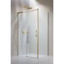 Radaway Idea Brushed Gold S1 3870529901L ścianka prysznicowa 100 cm złoty szczotkowany/szkło przezroczyste zdj.1