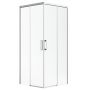 Radaway Idea Brushed Nickel KDD 3870609101L drzwi prysznicowe 90 cm rozsuwane szczotkowany/szkło przezroczyste zdj.1
