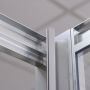 Roth Lega 55612000000002 drzwi prysznicowe 120 cm rozsuwane chrom połysk/szkło przezroczyste zdj.5