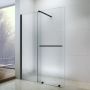 Rea Cortis Black REAK8880 ścianka prysznicowa walk-in 120 cm zdj.4