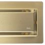 Rea Neox REAG4894 odpływ liniowy 80 cm złoty zdj.5