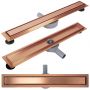 Rea Neox Pro Brushed Copper REAG4801 odpływ liniowy 70 cm miedź zdj.3