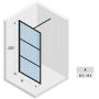 Riho Grid G004025121 ścianka prysznicowa 90 cm zdj.2