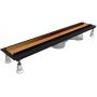 Schedpol Base Copper Shine Range 10059DPMP maskownica odpływu liniowego 120 cm miedź zdj.4