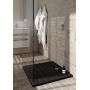 Schedpol Caspar New Black Matt 32830CMG brodzik kwadratowy z syfonem 80x80 cm czarny zdj.6