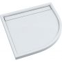 Schedline Estra 3SPE3O9090 brodzik półokrągły 90x90 cm biały zdj.1