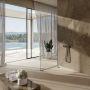 Schedline Libra Cashmere Stone 3SPL1O8080PKST brodzik półokrągły 80x80 cm beżowy zdj.3