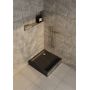 Schedline Favory Plus Black Stone 3STF1K8080CST brodzik kwadratowy z syfonem 80x80 cm czarny zdj.4