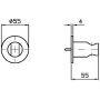 Zucchetti Helm Z93794XP31 uchwyt prysznicowy zdj.2