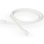 Zucchetti Isyfresh Z94130W1 wąż prysznicowy 150 cm biały zdj.1