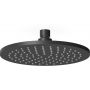 Zucchetti Closer Z94265N1 deszczownica 20x20 cm okrągła czarna zdj.1
