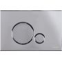 Duravit DuraSystem WD5010021000 przycisk spłukujący do wc chrom błyszczący zdj.1