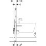 Geberit Duofix 111515002 stelaż podtynkowy do bidetu zdj.4