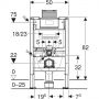 Geberit Duofix 111003002 stelaż podtynkowy do miski wc wiszącej zdj.2