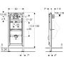 Geberit Duofix 111616002 stelaż podtynkowy do pisuaru zdj.2