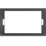 Geberit Sigma70 11562QC1 ramka montażowa przycisku do wc czarny zdj.1
