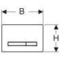 Geberit Sigma 115671QD2 przycisk spłukujący do wc zdj.2
