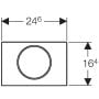 Geberit Sigma 115787SN5 przycisk spłukujący do wc stal zdj.2