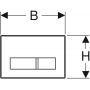 Geberit Sigma 115788001 przycisk spłukujący zdj.2