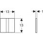 Geberit Typ 50 116036QB1 przycisk spłukujący zdj.2