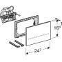 Geberit Sigma 116092SM6 przycisk spłukujący zdj.2