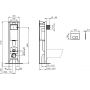 Ideal Standard Prosys E2332AC stelaż podtynkowy do miski wc wiszącej zdj.2