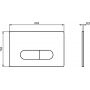 Ideal Standard Prosys R0115AC przycisk spłukujący zdj.2