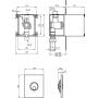 Ideal Standard Septa Pro R0139AA przycisk spłukujący do pisuaru chrom błyszczący zdj.2