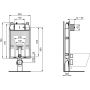 Ideal Standard Prosys R014667 stelaż podtynkowy do miski wc wiszącej zdj.2