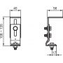 Ideal Standard Prosys R018567 zestaw do mocowania przyściennego zdj.2