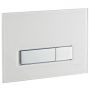 Kronenbach Plantec 2.0 KB829011904 przycisk spłukujący do wc chrom błyszczący-biały zdj.1