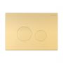 Oltens Lule 57102800 przycisk spłukujący do wc złoty zdj.1