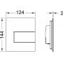 Tece Square 9242814 przycisk spłukujący do pisuaru zdj.2