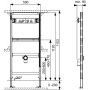 Tece Profil 9320010 stelaż podtynkowy do pisuaru zdj.2