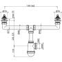 Alca A449DN5040 syfon zlewozmywakowy zdj.2