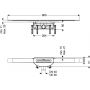 Kessel Linearis Infinity 4520209 odpływ prysznicowy 90 cm zdj.2