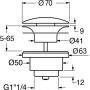 GSI PVC05 korek do umywalki zdj.2