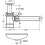 Viega 470081 syfon do umywalki butelkowy biały zdj.2