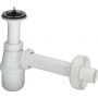 Viega 103927/703110 syfon do umywalki butelkowy biały zdj.1