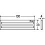 Viega Advantix 794200 wkład do odpływu 130 cm złoty zdj.2