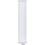 Irsap Tesi 2 IRSTES21800850B grzejnik pokojowy 36x180 cm podłączenie dolne biały zdj.1