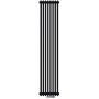 Irsap Tesi 2 IRSTES218008K15 grzejnik pokojowy 180x36 cm podłączenie dolne czarny zdj.1