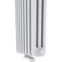 Irsap Tesi 3 IRSTES320008B50 grzejnik pokojowy 200x36 cm podłączenie dolne biały zdj.3